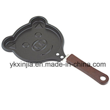 Utensilios de cocina de cerámica de cerdo de cerdo Cake Pan Cookware